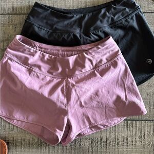 MPG Women's Black and Pink Athletic Shorts
SIZE XS